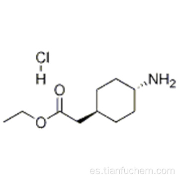Clorhidrato de etil trans-2- (4-aminociclohexil) acetato CAS 76308-26-4